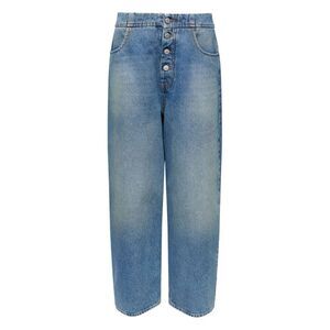 Mm6 Maison Margiela Women's Jeans Clear Blue